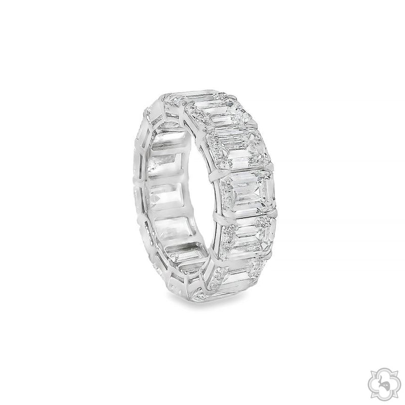 Emerald Diamond Eternity Band 70479 - Image 5