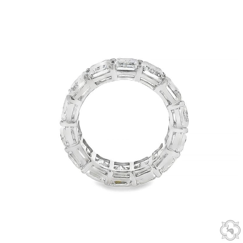 Emerald Diamond Eternity Band 70479 - Image 6
