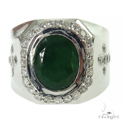 Emerald Path of Faith Ring .925 Silver 69626 - Image 1