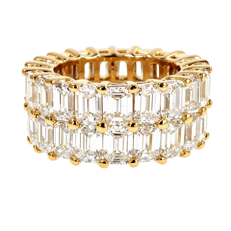 Emerald Cut Diamond Ring 67819