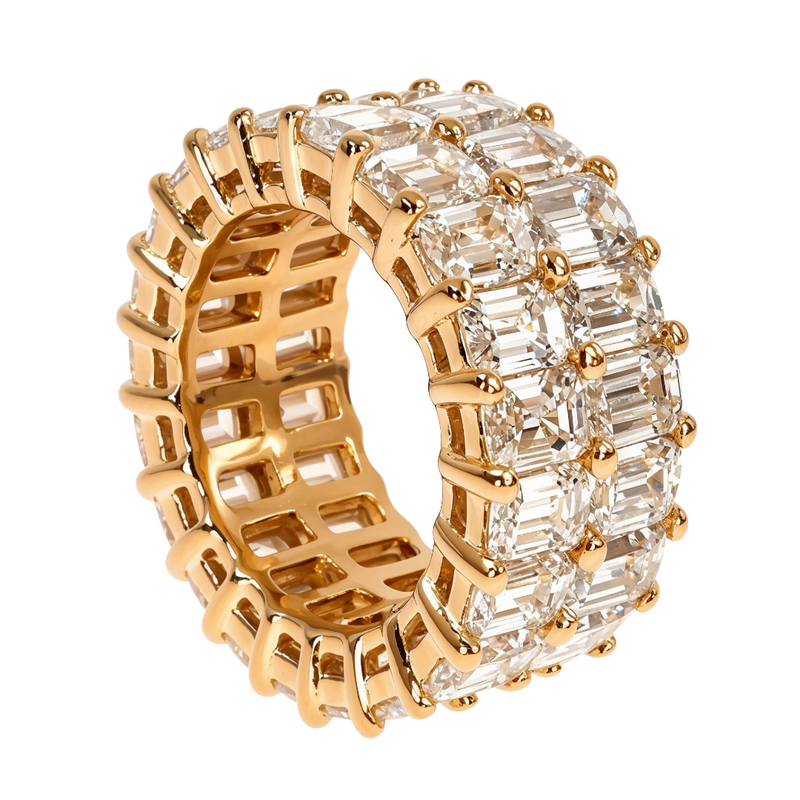 Emerald Cut Diamond Ring 67819