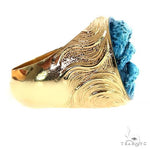 Enamel Wave Ring 68888 - Image 3