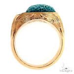 Enamel Wave Ring 68888 - Image 5