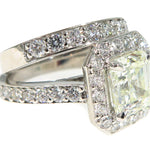 Diamond Engagement Ring Set 49764 - Image 3