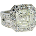 Diamond Engagement Ring Set 49764 - Image 7