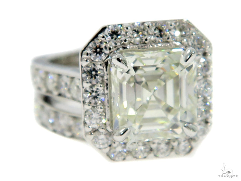 Diamond Engagement Ring Set 49764 - Image 7