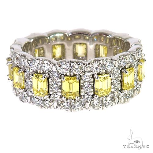 Eternity Emerald Diamond Ring 67888 - Image 1