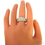 Eternity Emerald Diamond Ring 67888 - Image 4