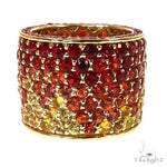 Fire Sapphire Eternity Ring 68342 - Image 1