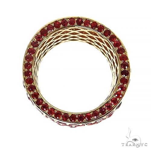 Fire Sapphire Eternity Ring 68342 - Image 4