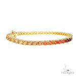 Fire Sapphire Tennis Bracelet 67050 - Image 2