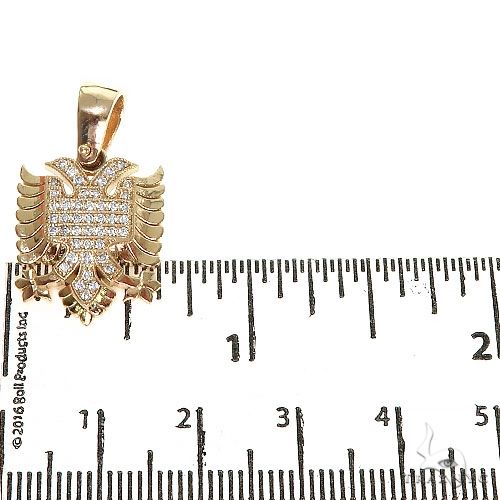 Flag Of Albania Diamond Pendant 67315 - Image 5