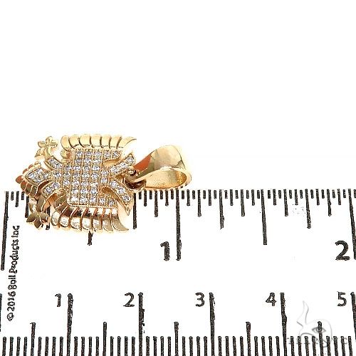 Flag Of Albania Diamond Pendant 67315 - Image 6
