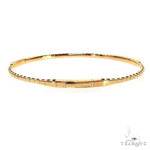 Flexible Diamond Bangle Bracelet 69834 - Image 3