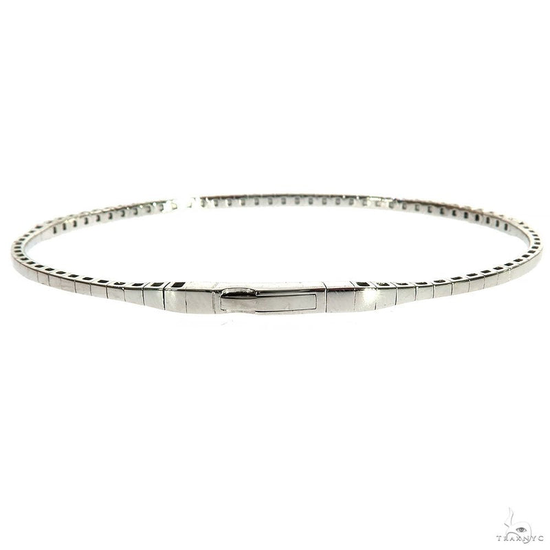 Flexible Diamond Bangle Bracelet 69835 - Image 3