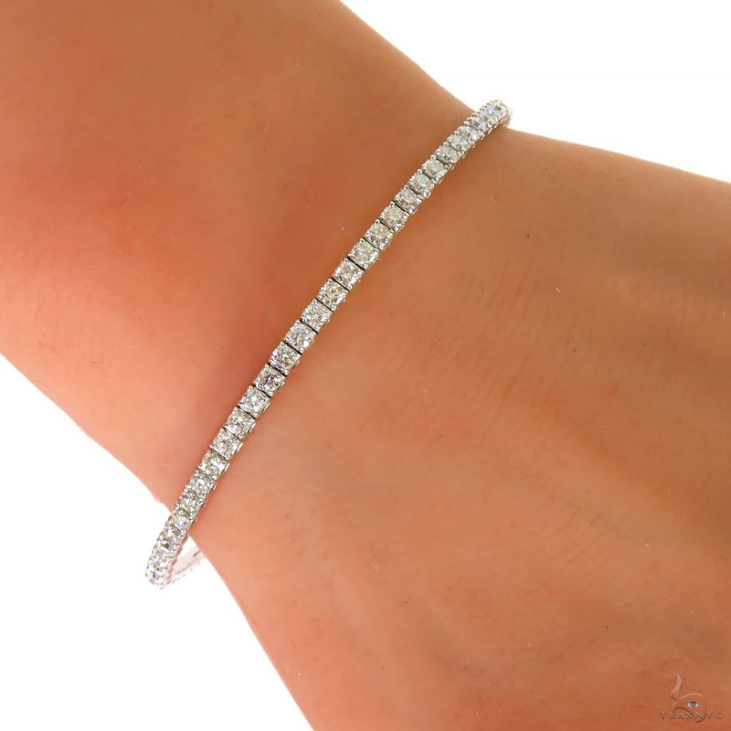 Flexible Diamond Bangle Bracelet 69835 - Image 5
