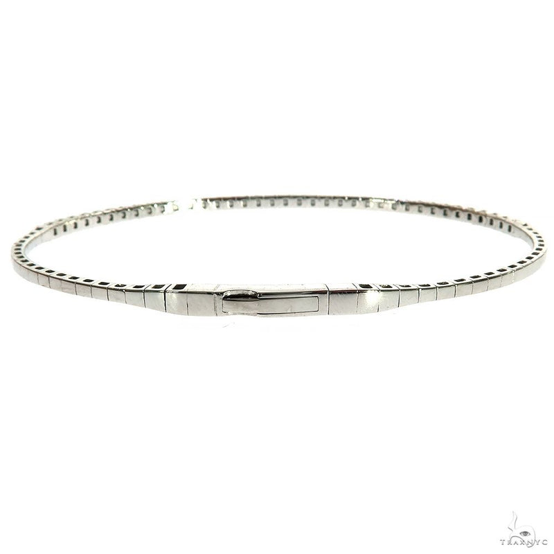 Flexible Diamond Bangle Bracelet 69836 - Image 3