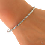 Flexible Diamond Bangle Bracelet 69836 - Image 5
