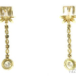 Floral Dangle Earrings 45441 - Image 5