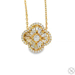 Floral Diamond Necklace 70241 - Image 1