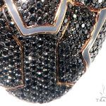 Flower Set Diamond Black Panther Mask Pendant 64373 - Image 8