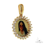 Flower Diamond Photo Pendant 68590 - Image 2