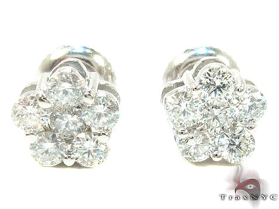 Flower Earrings 5296 - Image 1