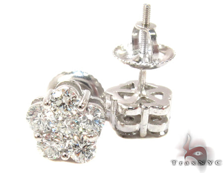 Flower Earrings 5296 - Image 4