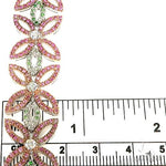 Flower Sapphire Diamond Bracelet 67077 - Image 5