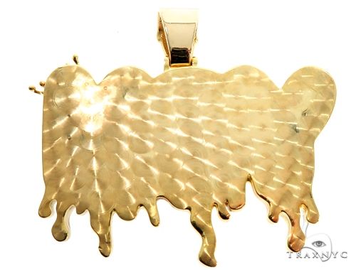 Flower Set Diamond Custom YSN Pendant 64201 - Image 4