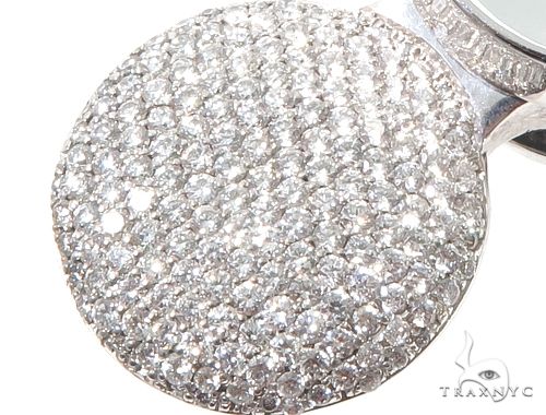 Flower set Diamonds Fidget Spinner Pendant 64034 - Image 4