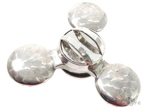 Flower set Diamonds Fidget Spinner Pendant 64034 - Image 5