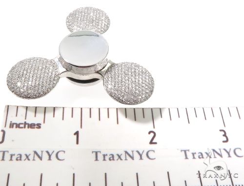 Flower set Diamonds Fidget Spinner Pendant 64034 - Image 7