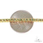 Forest Green 7 Pointer Sapphire Tennis Chain 67402 - Image 5