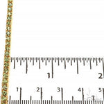 Forest Green 7 Pointer Sapphire Tennis Chain 67402 - Image 6