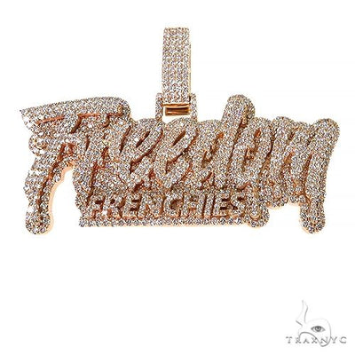 Freedom Frenchies Diamond Pendant 68568 - Image 1