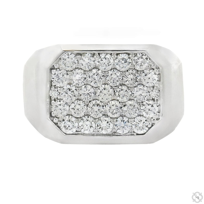 Frosted Diamond Ring 70840 - Image 1