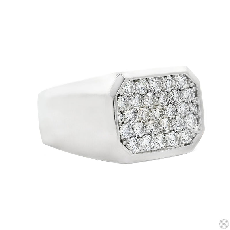 Frosted Diamond Ring 70840 - Image 2