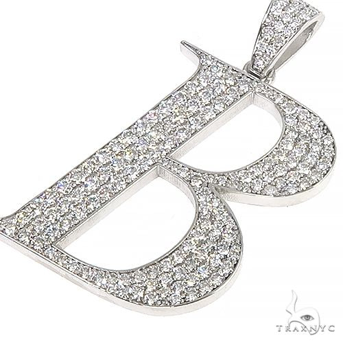 Frozen Initial B Pendant 66935 - Image 3