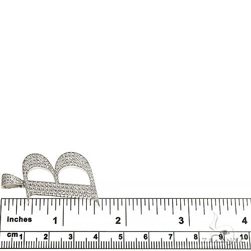 Frozen Initial B Pendant 66935 - Image 6