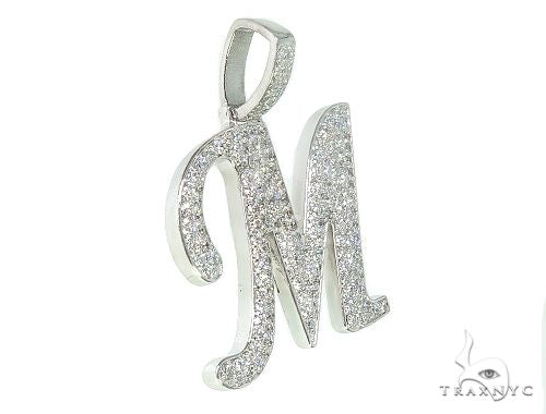 Frozen Initial M Pendant 66091 - Image 2