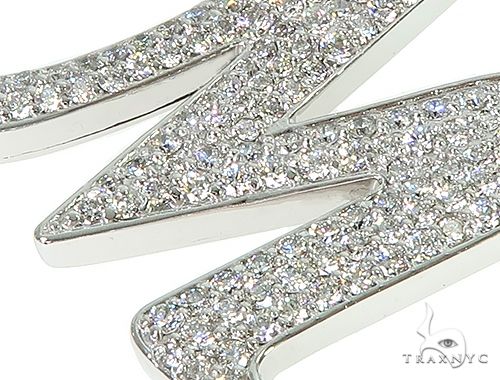 Frozen Initial M Pendant 66091 - Image 4