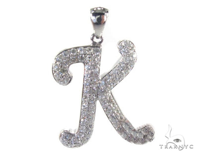 Frozen K Pendant 4968 - Image 1