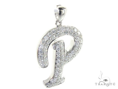 Frozen P Pendant 4985 - Image 1