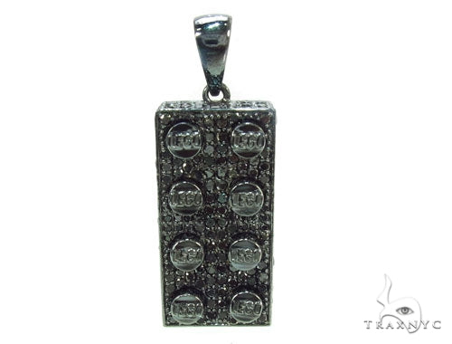 Full Black Diamond Lego Pendant 35813 - Image 1