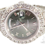Full Diamond 18K White Gold Day-Date Rolex Presidential Watch 64056 - Image 3