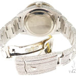 Full Diamond 18K White Gold Ivory Dial Sky -Dweller 64107 - Image 10