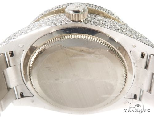 Full Diamond 18K White Gold Ivory Dial Sky -Dweller 64107 - Image 6