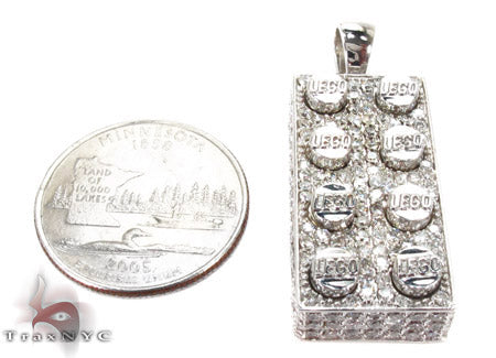 Full Diamond Lego Pendant 26940 - Image 8