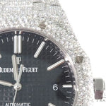 Full Diamond Royal Oak 41mm Audemars Piguet Watch 64057 - Image 5
